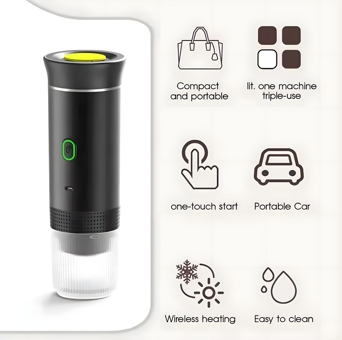 Portable Espresso Maker for All Adventures