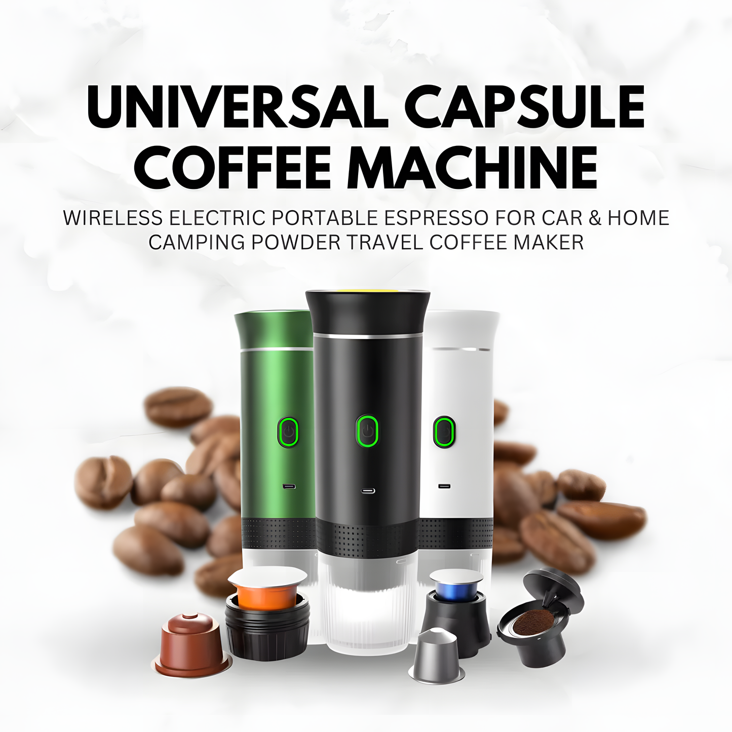 Portable Espresso Maker for All Adventures
